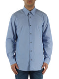 Armani Exchange Camicia Casual Camicia Classica Uomo XM002811AF24739 - Blu