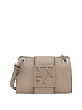 Armani Exchange Borsa a Tracolla Donna XW000281AF13672 - Beige