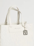 Armani Exchange Borsa Shopper Donna XW001222AF15774 Off White - Bianco
