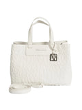 Armani Exchange Borsa Shopper Donna XW001222AF15774 Off White - Bianco