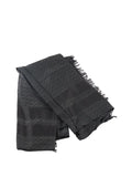 Armani Exchange Stola Donna XW001408AF16977 Black Logo Allover - Nero