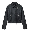 Armani Exchange Giubbino di Pelle Donna XW001433AF16618 Black - Nero