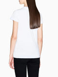Armani Exchange T-shirt Donna XW001457AF10356 Optic White - Bianco