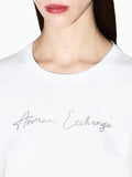 Armani Exchange T-shirt Donna XW001457AF10356 Optic White - Bianco