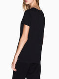 Armani Exchange T-shirt Donna XW001459AF10356 Black - Nero