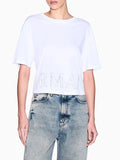 Armani Exchange T-shirt Donna XW001709AF17172 Optic White - Bianco