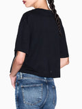 Armani Exchange T-shirt Donna XW001709AF17172 Black - Nero
