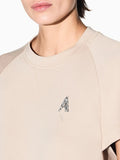 Armani Exchange Felpa Donna XW002050AF21298 Sand - Avorio
