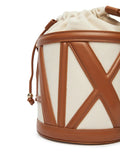 Armani Exchange Borsa a Secchiello Donna XW002183AF22635 Natural / Saline Cla - Marrone