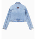 Armani Exchange Giubbino di Jeans Donna XW002260AF21338 - Denim