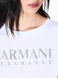 Armani Exchange T-shirt Donna XW002294AF17172 Optic White - Bianco