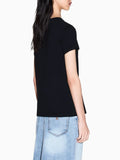 Armani Exchange T-shirt Donna XW002294AF17172 Black - Nero