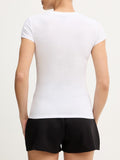 Armani Exchange T-shirt Donna XW002327AF10358 Optic White - Bianco