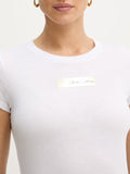 Armani Exchange T-shirt Donna XW002327AF10358 Optic White - Bianco
