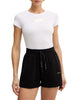 armani exchange t shirt donna xw002327af10358 optic white bianco 163930044