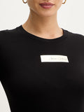 Armani Exchange T-shirt Donna XW002327AF10358 Black - Nero