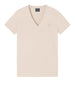 armani exchange t shirt donna xw002330af10356 sand avorio 168532632