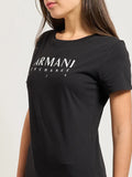 Armani Exchange T-shirt Donna XW002345AF10356 Black - Nero