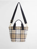 Barbour Borsa a Mano Maisy Tartan Donna LBA0468 Rosewood Tartan - Beige