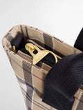 Barbour Borsa a Mano Maisy Tartan Donna LBA0468 Rosewood Tartan - Beige