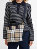 Barbour Borsa a Mano Maisy Tartan Donna LBA0468 Rosewood Tartan - Beige