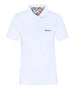 barbour polo portsdown donna lml0634 white hessian bianco 167805735