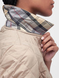 Barbour Giubbino Deveron Quilt Donna LQU1012 Light Trench/light Trench - Beige