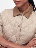 Barbour Giubbino Deveron Quilt Donna LQU1012 Light Trench/light Trench - Beige