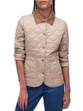 Barbour Giubbino Deveron Quilt Donna LQU1012 Light Trench/light Trench - Beige