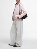 Barbour Giubbino Deveron Quilt Donna LQU1012 Primrose Pink/ice White - Rosa