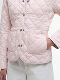 Barbour Giubbino Deveron Quilt Donna LQU1012 Primrose Pink/ice White - Rosa