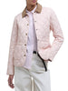 barbour giubbino deveron quilt donna lqu1012 primrose pink ice white rosa 167773499