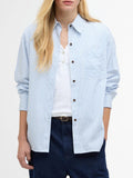 Barbour Camicia Casual Polly Striped Donna LSH1740 Chambray Stripe - Celeste