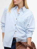 Barbour Camicia Casual Polly Striped Donna LSH1740 Chambray Stripe - Celeste