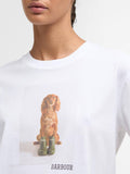 Barbour T-shirt Bedale Donna LTS0715 White - Bianco