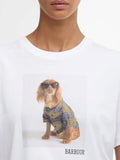 Barbour T-shirt Marine Donna LTS0716 White - Bianco
