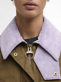 Barbour Giubbino Cropped Beadnell Wax Donna LWX1403 Sand/dress/heather Mist - Beige