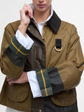 Barbour Giubbino Alma Wax Donna LWX1465 Sand/arch. Olive/beech/ancient - Beige