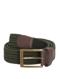 Barbour Cintura Nevis Stretch Uomo MAC0443 Dark Olive - Verde