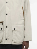 Barbour Giubbino Icons Bedale Uomo MCA1091 Mist - Bianco