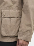 Barbour Giubbino Garment Dyed Duke Uomo MCA1100 Timberwolf - Beige