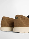 Barbour Mocassini Carty Uomo MFO0797 Taupe Suede - Marrone