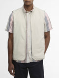 Barbour Gilet Stonedale Uomo MGI0324 Mist - Bianco