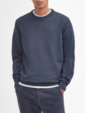 Barbour Pullover Pima Cotton Uomo MKN0932 Navy - Blu