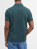 Barbour Polo Tartan Pique Uomo MML0012 Green Gables - Verde