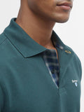 Barbour Polo Tartan Pique Uomo MML0012 Green Gables - Verde