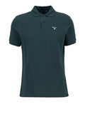 Barbour Polo Tartan Pique Uomo MML0012 Green Gables - Verde