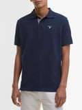 Barbour Polo Tartan Pique Uomo MML0012 New Navy - Blu