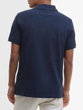 Barbour Polo Tartan Pique Uomo MML0012 New Navy - Blu