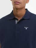 Barbour Polo Tartan Pique Uomo MML0012 New Navy - Blu